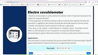 Common Laboratory Instruments Used in Experimental Pharmacology | Expharm Software Detailing screenshot 3