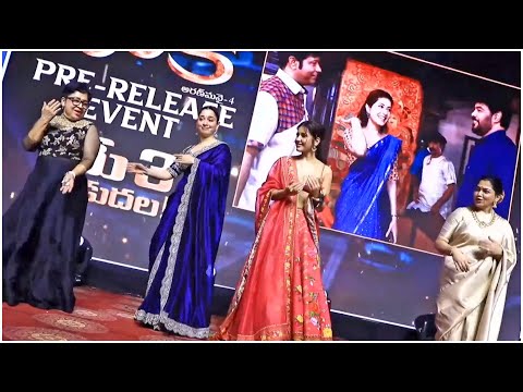 Tamannaah Bhatia And Raashi Khanna Dance On Stage | Baak Pre Release Event | TFPC - TFPC