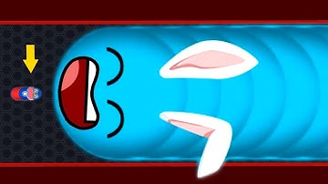 Wormate.io Pro Skill Smallest Worm Trolling Giant Worm Epic Wormateio Best Gameplay!