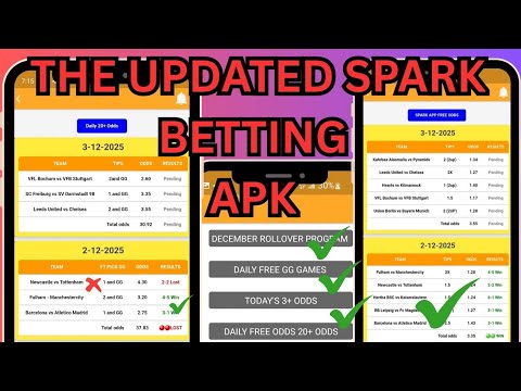 HOW TO DOWNLOAD THE UPDATED/ SPARK BETTING APP (BEST APP IN 2025)