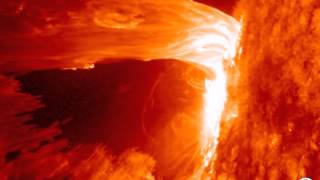 Class M1.7 solar flare AIA 304 (2012-04-16 17:31:08 - 2012-04-16 18:30:32 UTC)