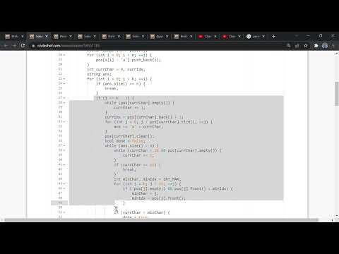 Broken Dreams   CodeChef   solution