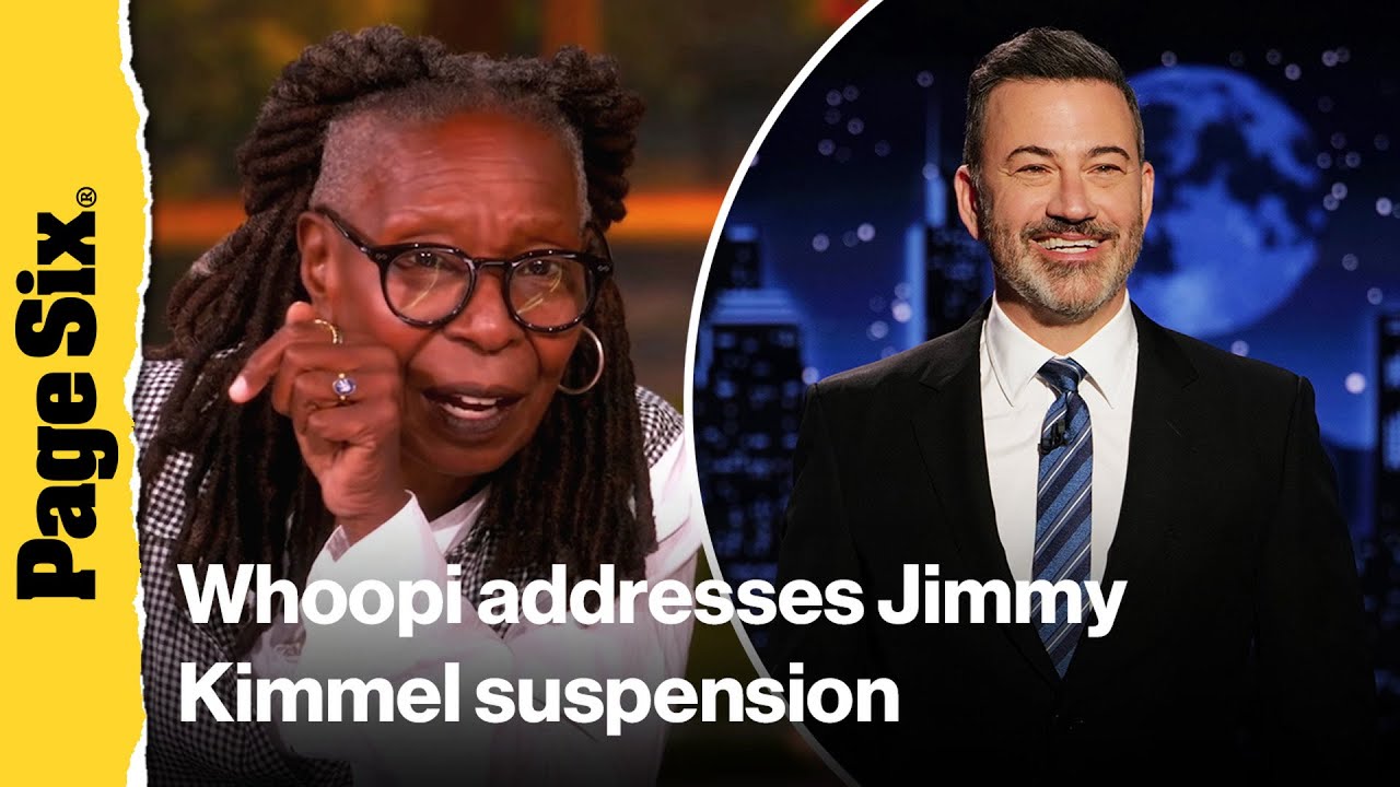 Вупи Голдберг наконец-то прокомментировала отстранение Джимми Киммела в шоу «The View»