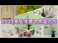 池坊【いけばな Ikebana】2021年上半期の作品たち【flower】 