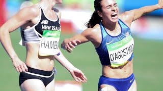 Olympic Rio 2016: Abbey D'Agnostino, Nikki Hamblin sportsmanship after falling in women's 5,000m