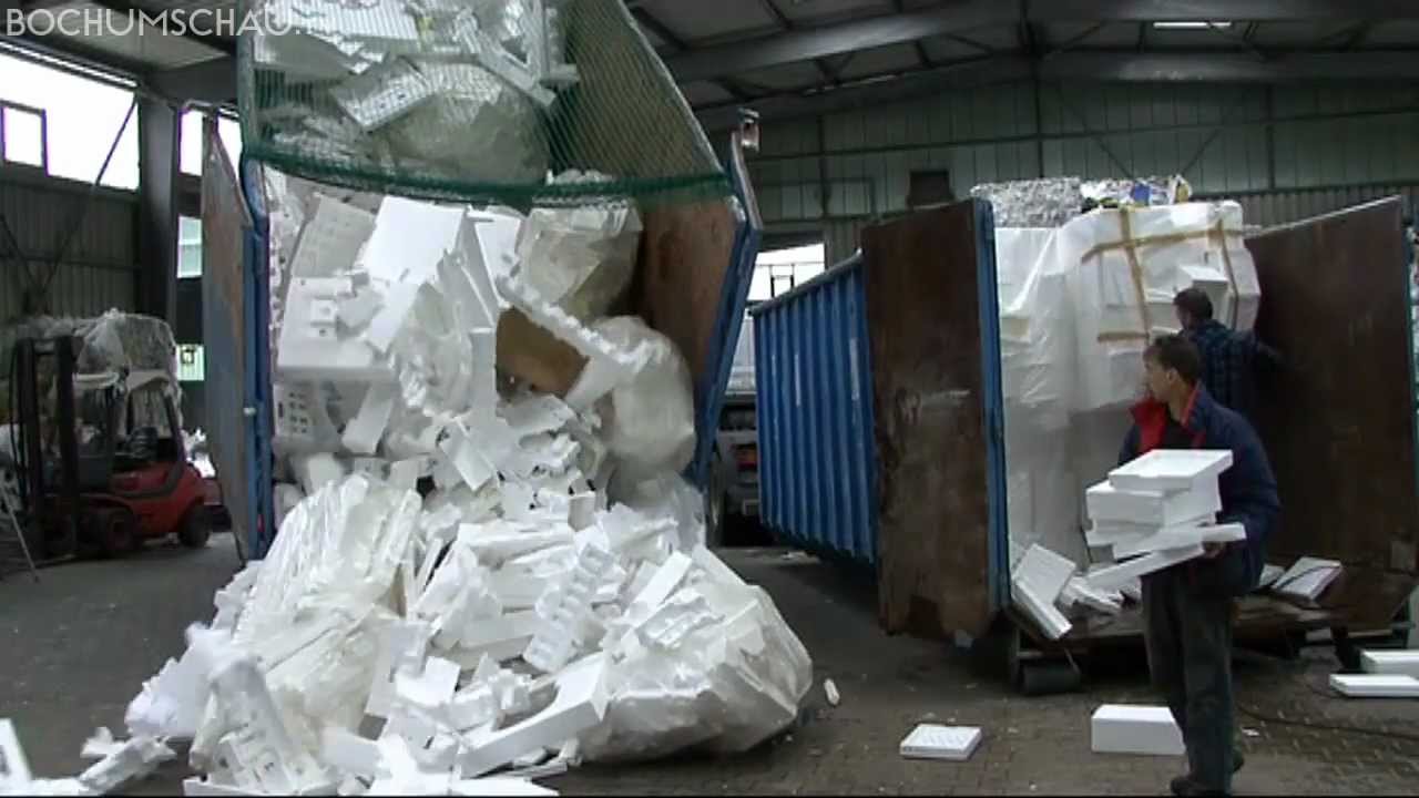 Styropor Entsorgung Recycling Verwertung Youtube