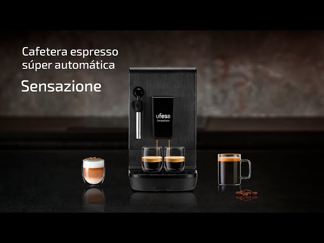 Cafetera espresso superautomática Ufesa Sensazione - YouTube