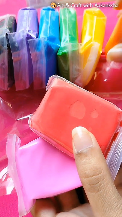 Bought Air Dry Clay for the First Time 😱| #shorts  #airdryclay #clay | Super clay only 70 rs | Clay
