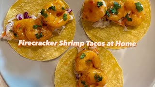 Firecracker Shrimp Tacos From Hurricane Grill \& Wings at Home