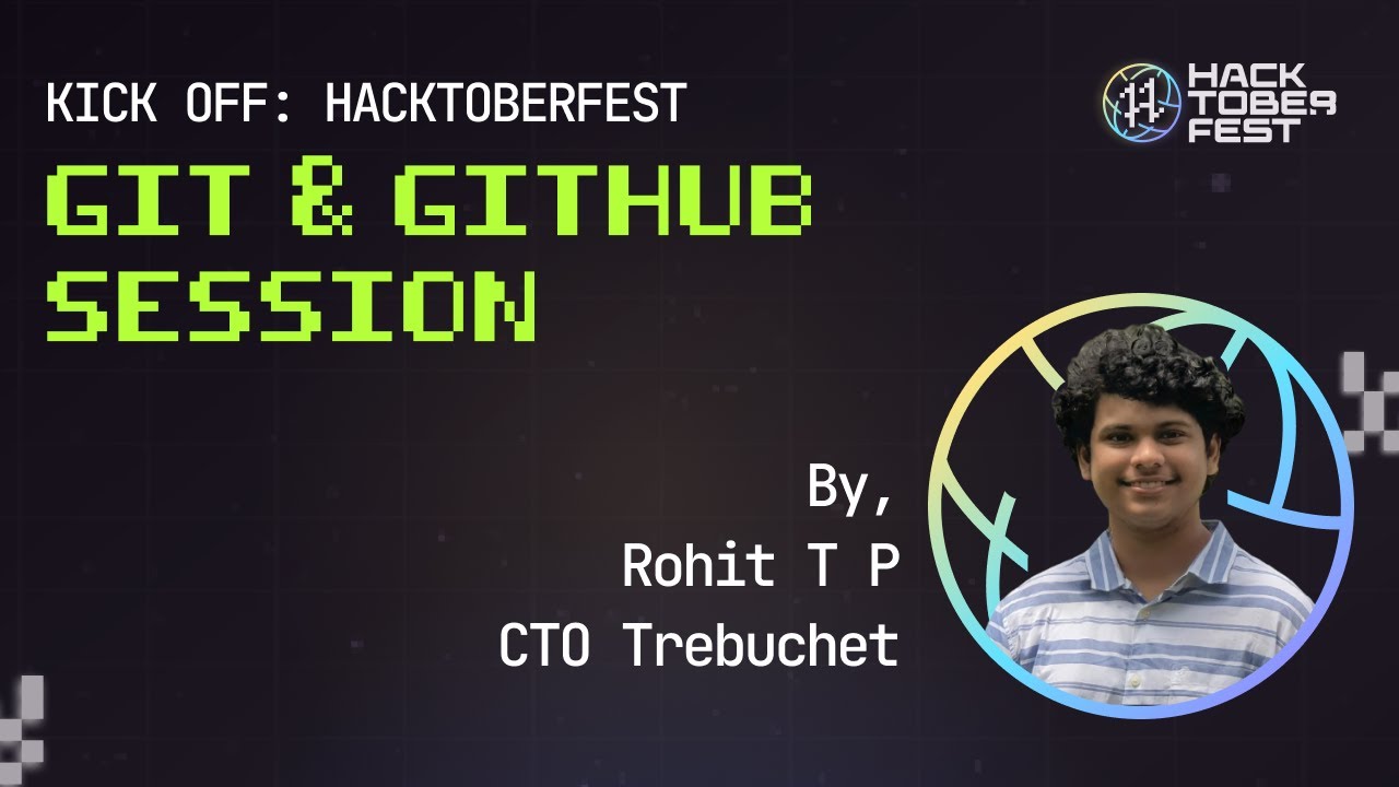 Git & GitHub | Hacktoberfest | GTech µLearn | Rohit T P - YouTube