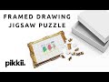 Pikkii framed drawing jigsaw puzzle  the sweetest personalised gift idea for budding artists