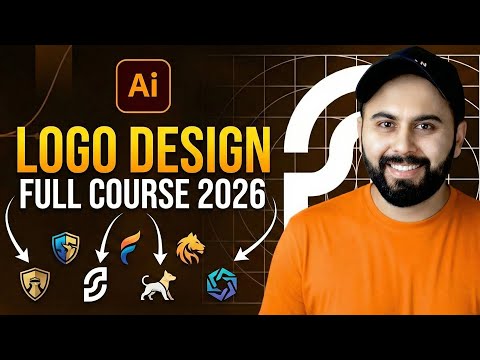 Logo Design Full Course 2026 | Learn Logo Design With Real Projects