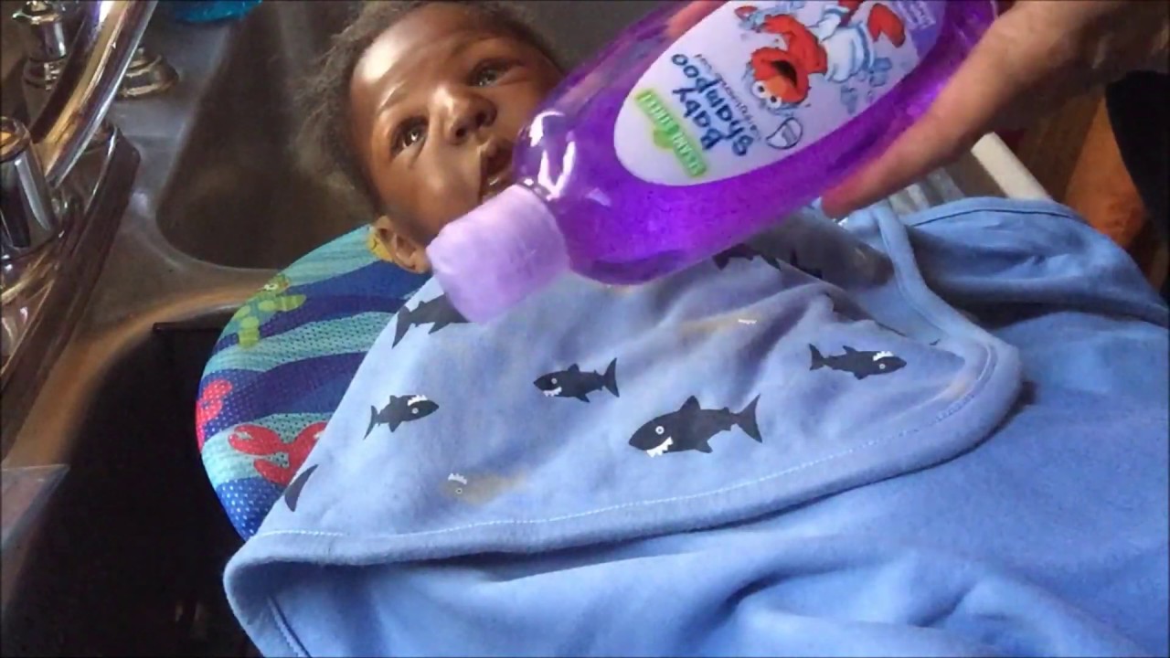 HOW I SHAMPOO MY REBORN BABY's HAIR!!! SPECIAL GARDEN TOUR YouTube