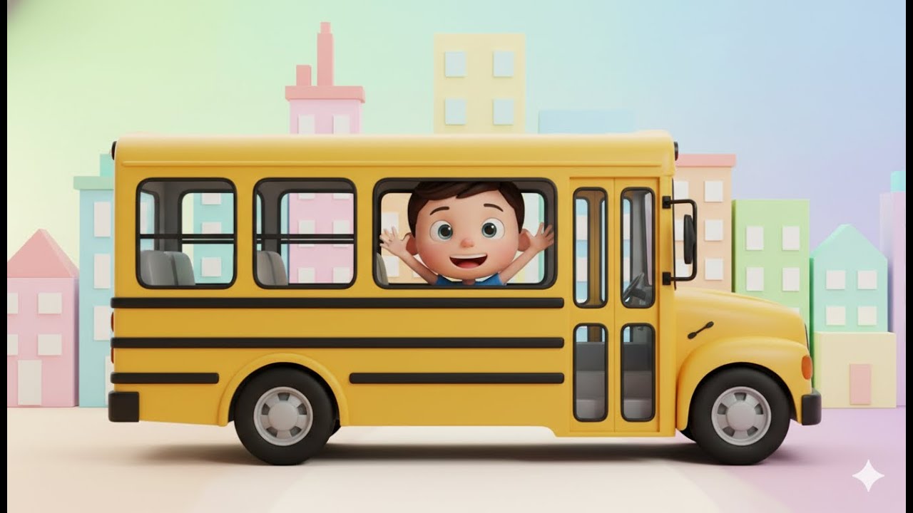 👉 Wheels on the Bus 🚌 | Fun Ride with Giggles | Nursery Rhymes & Kids Songs | GiggleBox TV