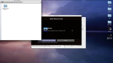 Minecraft tutorial: how to install resource packs on mac 1.6.1 (cowboys dont use swords)