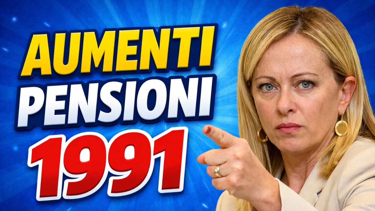 🚨 Pensioni INPS 2026: Meloni Conferma Aumenti per Chi ha Lavorato Prima del 1991!