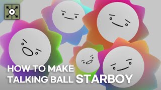 Talking ball Starboy in Touchdesigner (터치디자이너 튜토리얼 자막)