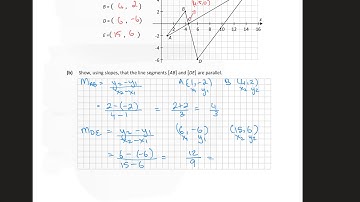 Coordinate Geometry of the Line - Leaving Cert Ordinary Level 2019 and 2017