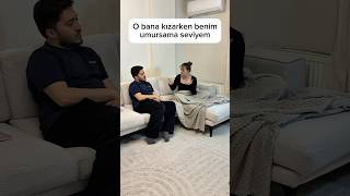 Benim umursamayış 😅🤪#shorts #shortvideo #couple #funny #eğlencelivideolar