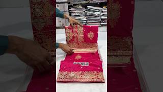 A very beautiful pure dola silk pink colour Sarees #trending #fashion #new #saree #instagram #fancy