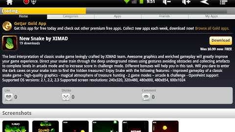 Paid Android Application free download on getjar