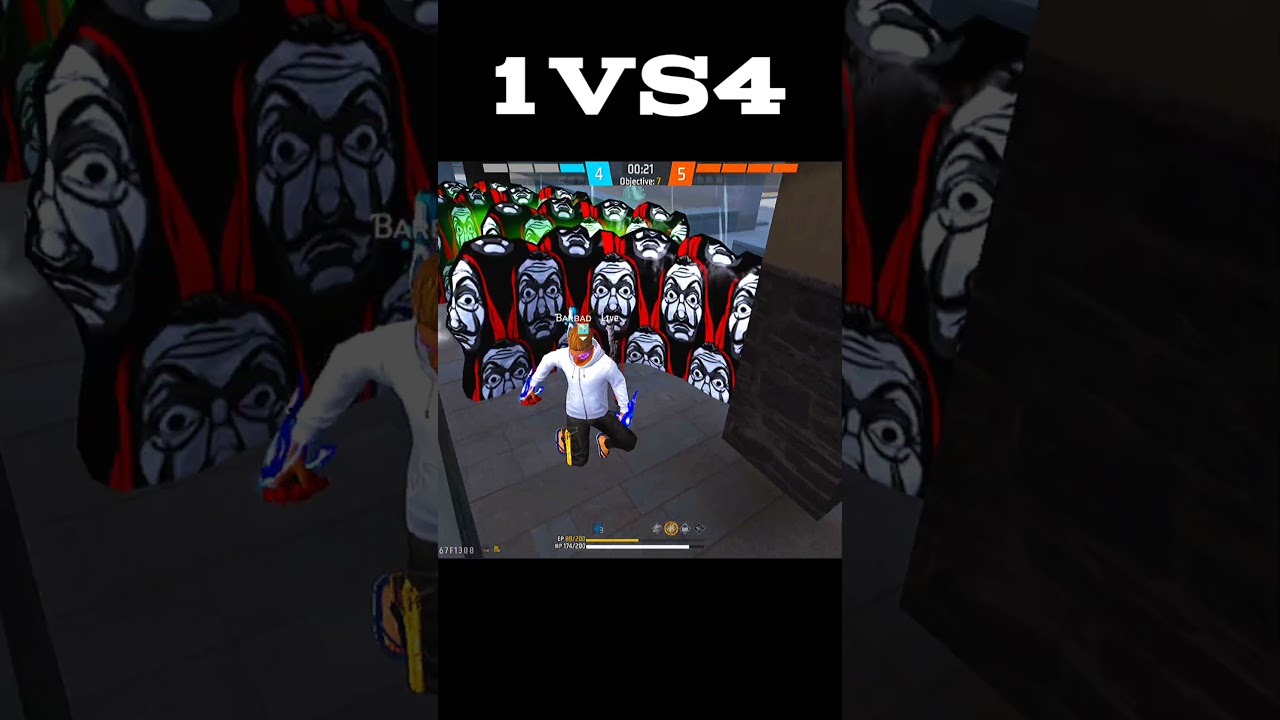 1 Vs 4 Impossible Clutch On Live 🤬 Scripted ❌