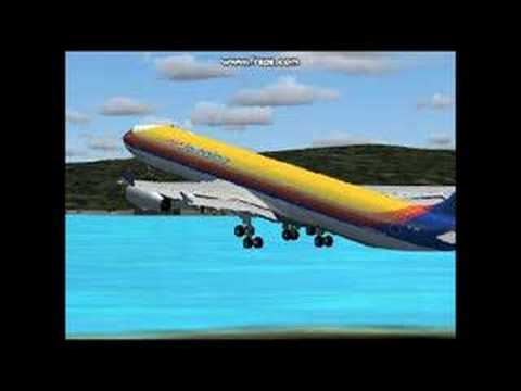 JDF AIR WING and AIR JAMAICA A340 TAKE OFF