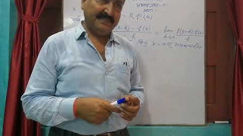 Class-12th Maths up board (Differentiation chapter 4.1Part - 1)by R K Mishra Sir