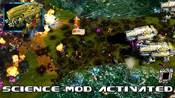 Science MOD : Red Alert 3 , SuperSlim Compstomp , Multiplayer Gameplay , 2018 , 4K