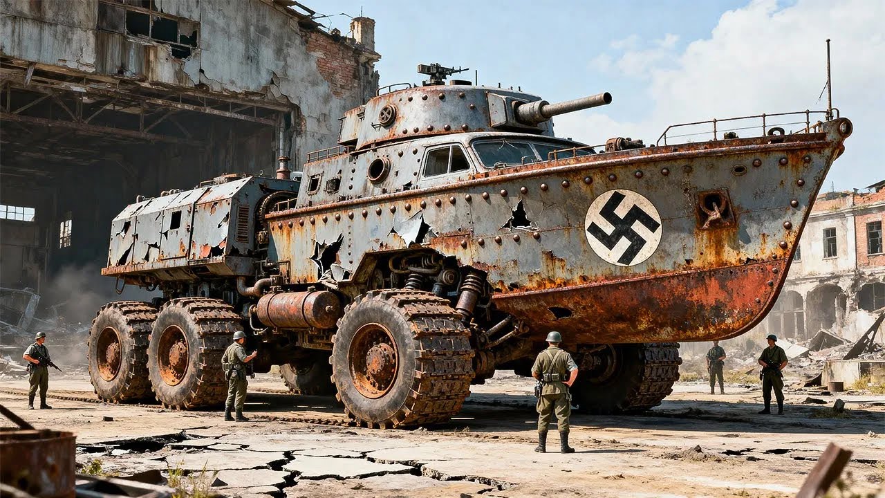 Şimdiye Kadar Keşfedilmiş En Ürpertici Terk Edilmiş 20 Nazi Aracı!