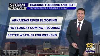 KRDO-13, Colorado Springs, CO, 6 am newscast, Chevy Chevalier weather segment, June 15, 2024