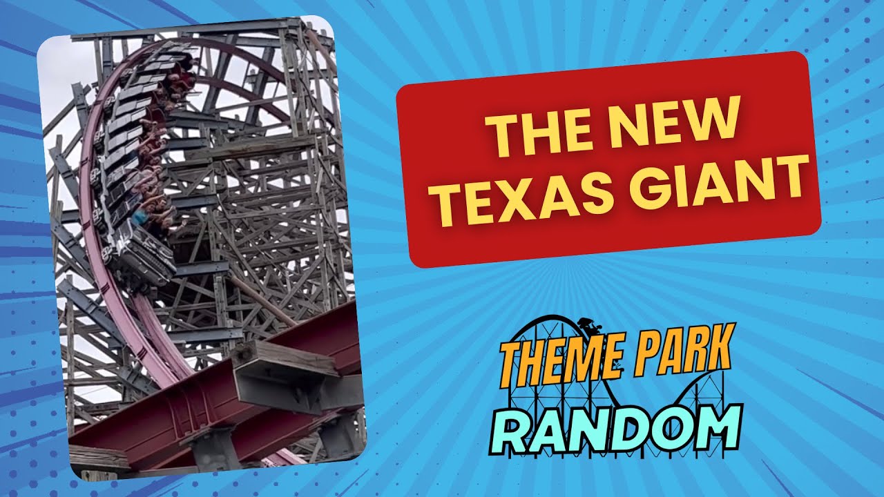 The New Texas Giant a Six Flags Over Texas Landmark YouTube