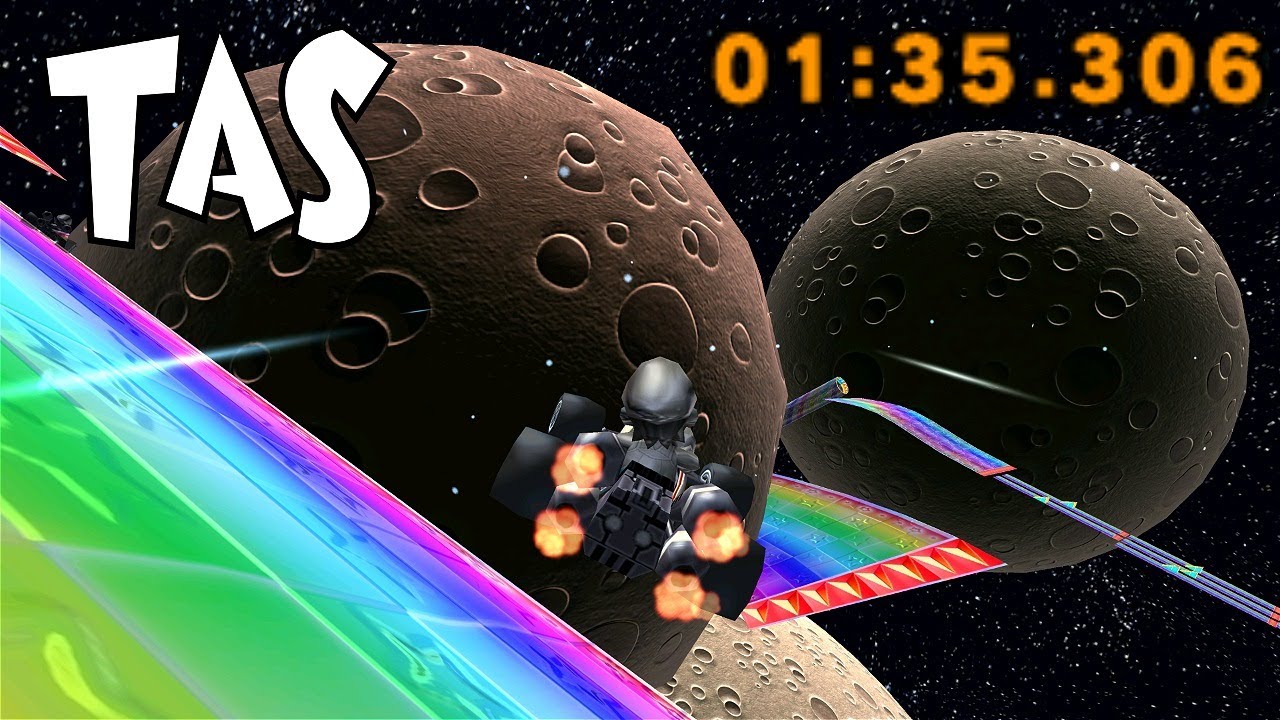 [MK7 TAS] Rainbow Road (Glitch) - 