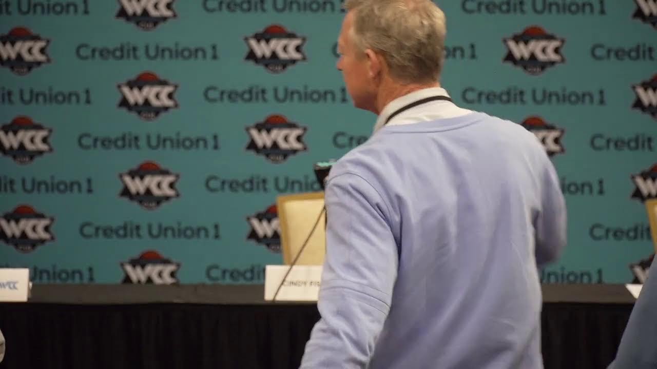 2024 WCC Basketball Championship Presser Game 3 PAC vs USD YouTube