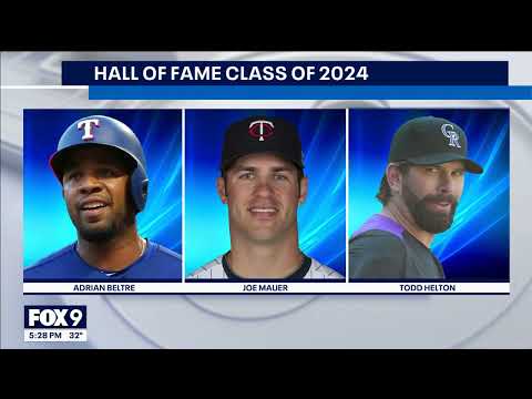 Joe Mauer elected to Hall of Fame live report