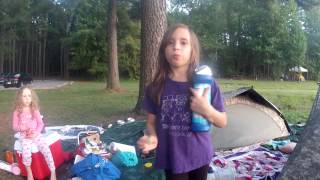 Girls First Camping Trip Sep 2014