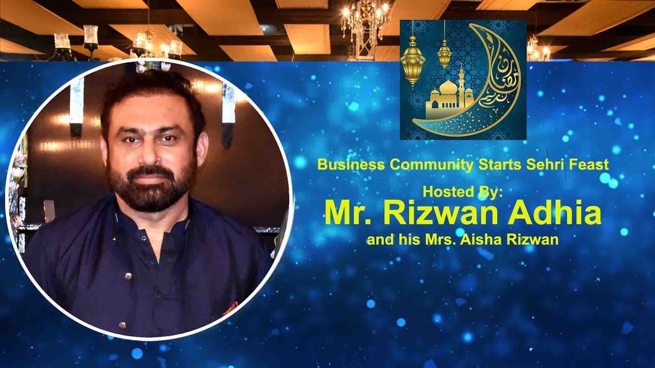 Business Community Starts Sehri Feast