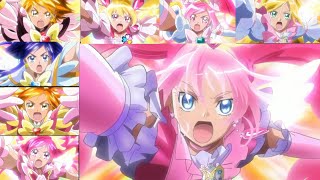 Precure All Stars DX3 (2011) - The Cures defeat the Black Hole
