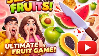 👉 Fruit Cutting Game Level 130 🔥👉 Knife Hit Fruit Game 🍉 Level 130 | Super Satisfying Cutting😍 #live screenshot 5