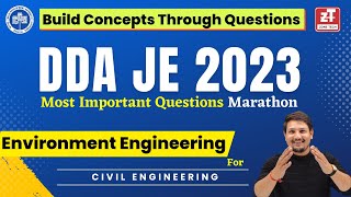 DDA JE Marathon for Environment Engineering || Questions of Civil Engineering || BCTQ ZONE TECH