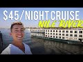 $45/NIGHT NILE RIVER CRUISE (Luxor to Aswan Egypt) 🇪🇬