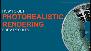 Particle flow simulation: How to Render EDEM Results