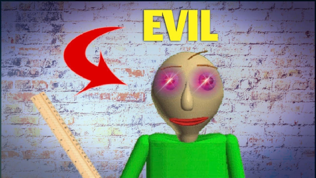 Baldi is so Evil - YouTube