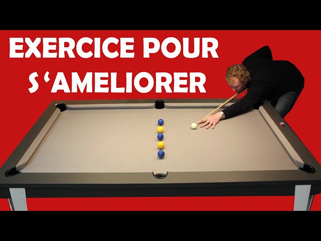 Maîtrisez votre bille blanche : l'entraînement ultime pour devenir un pro  du billard 