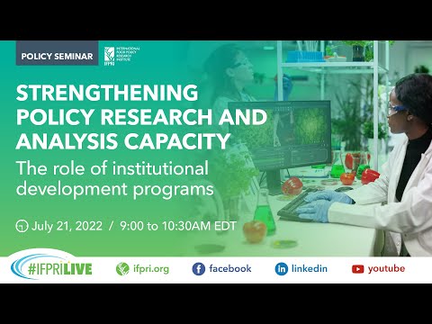 Policy Seminar | Strengthening policy research & analysis capacity