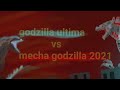 godzilla ultima vs mecha godzilla 2021 dc2 animation