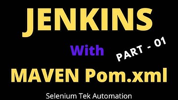 Jenkins Selenium || Jenkins Configuration || CI Tool Jenkins || Jenkins Selenium Automation Testing