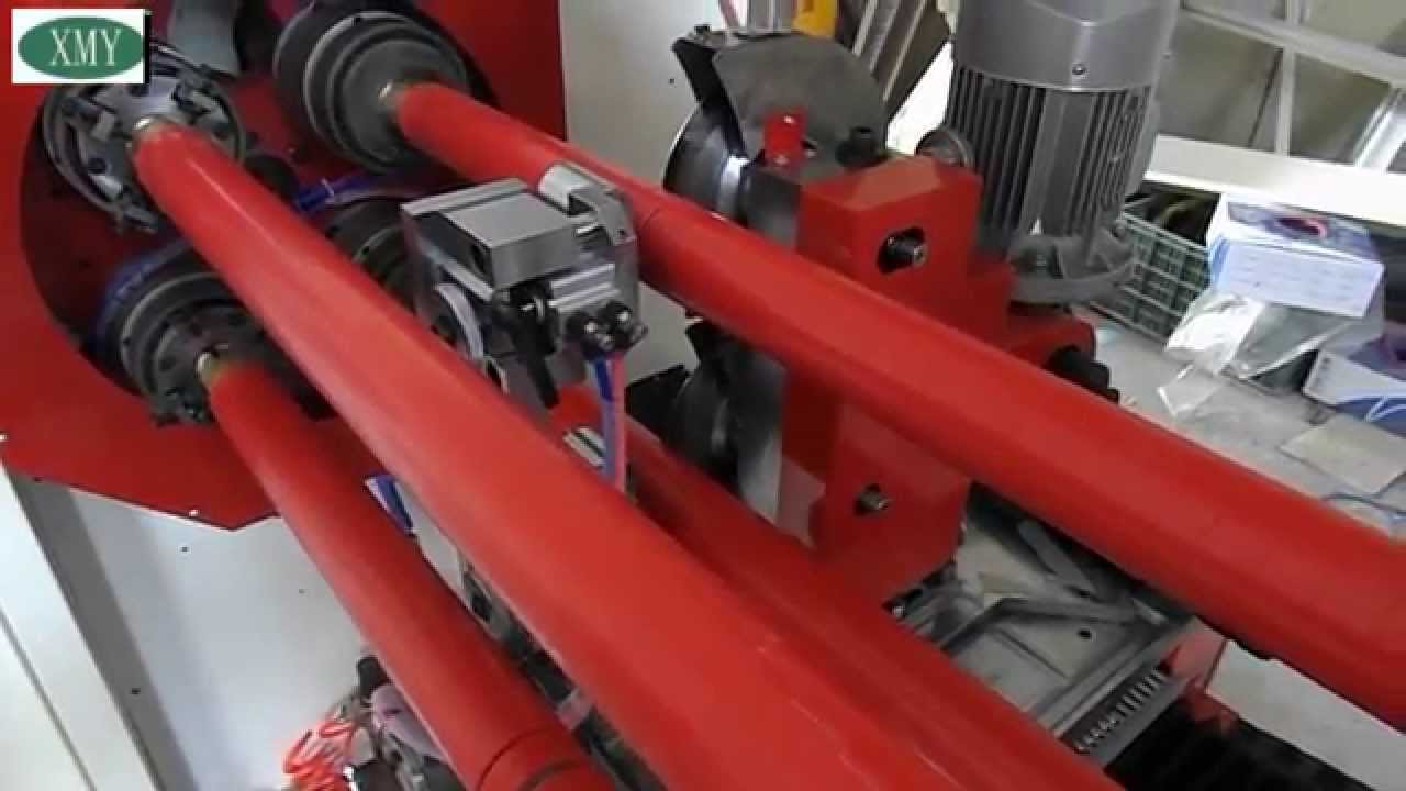 Auto Four Shaft PVC BOPP Electric Tape Cutting Machine Adhesive tapes