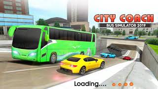 Learning Driving Bus 3D Game : City Coach Bus Simulator 2019 screenshot 1