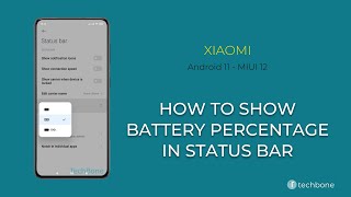 How to Show Battery Indicator in Percentage - Xiaomi [Android 11 - MIUI 12] screenshot 5